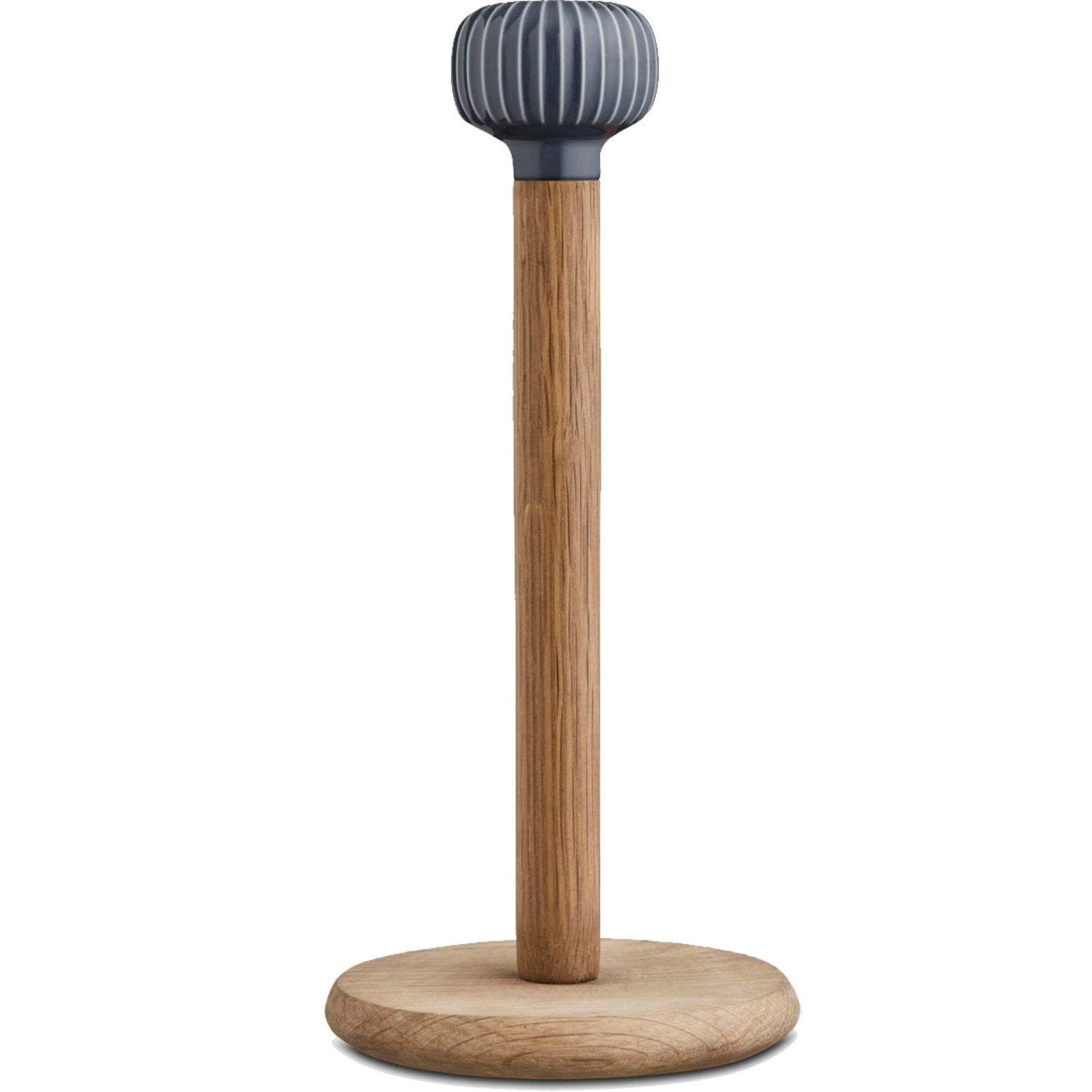 Kähler Kähler Hammershøi køkkenrulleholder antracit – vinkelbillede (Køkkenrulleholder)