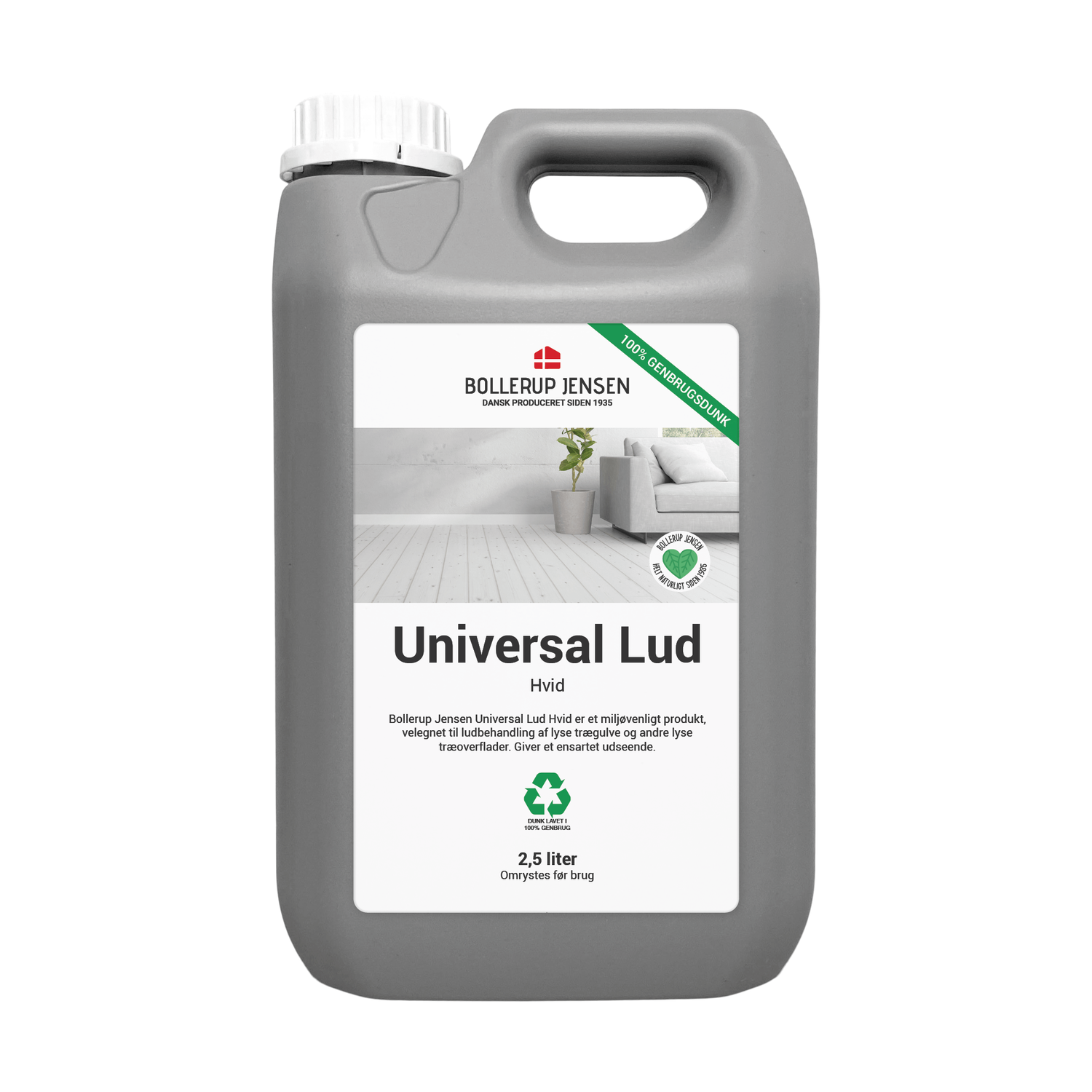 Produktbillede af Universal Lud (Hvid) 2,5 liter på tilbud i høj kvalitet