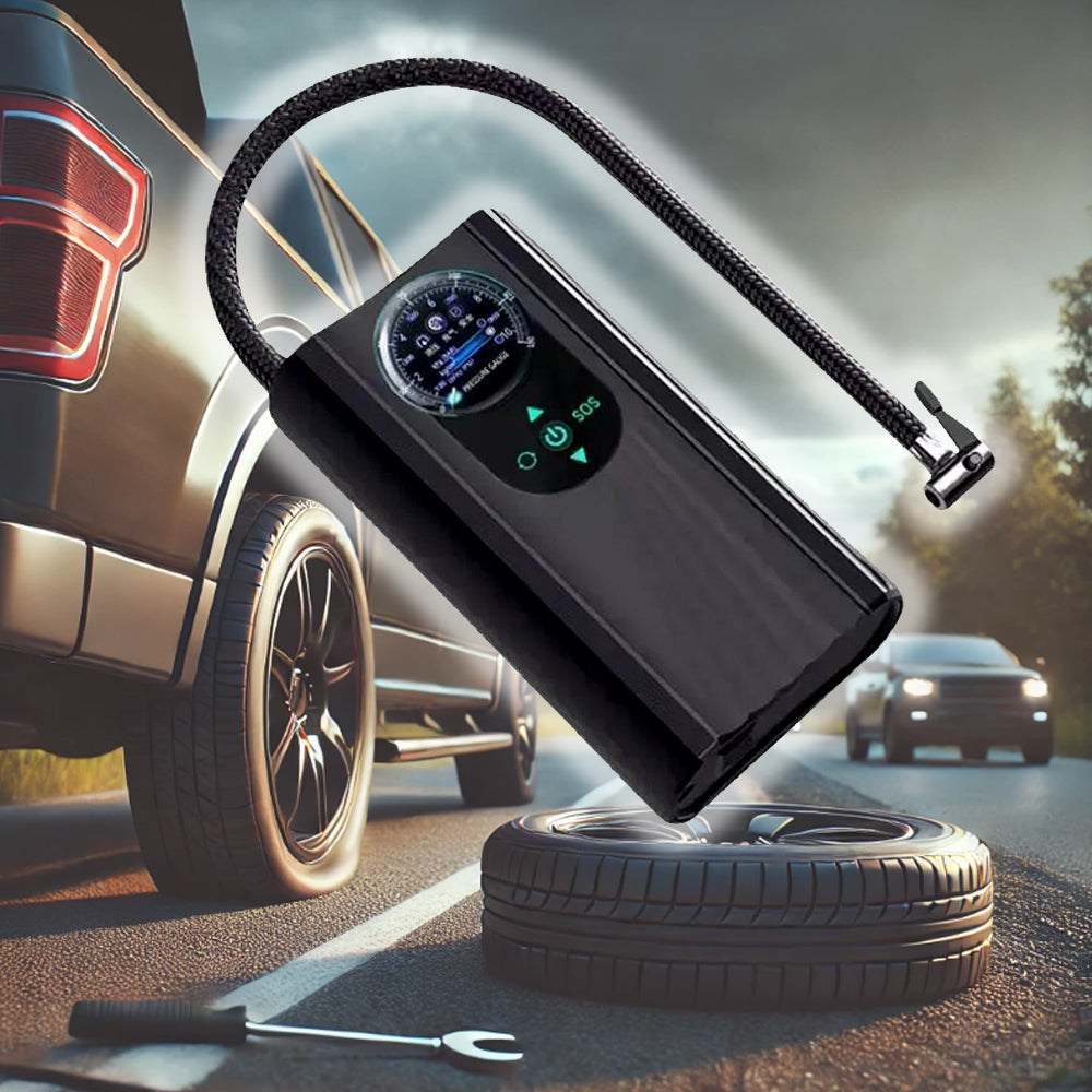 Produktbillede af Køb Luftkompressor (turbo) med Manometer på tilbud