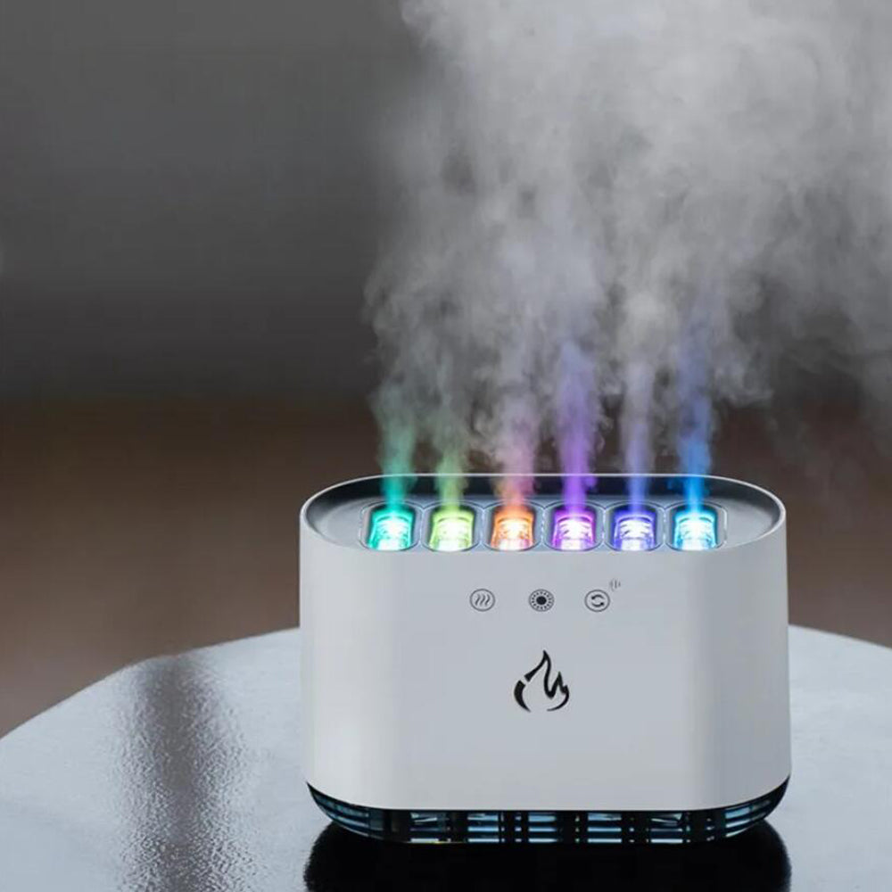 Produktbillede af Køb Dynamisk Luftfugter med 7 Farverige Lys & Smart Styring på tilbud