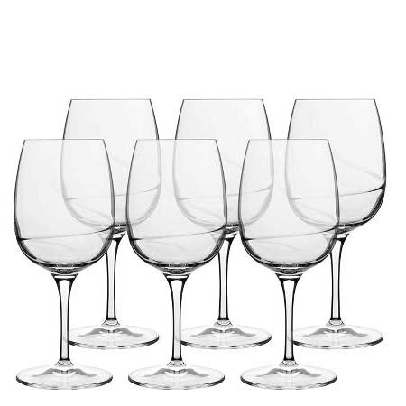 Produktbillede af Luigi Bormioli Aero Hvidvinsglas 18,3 cm 32,5 cl 6 stk. Klar i premium kvalitet