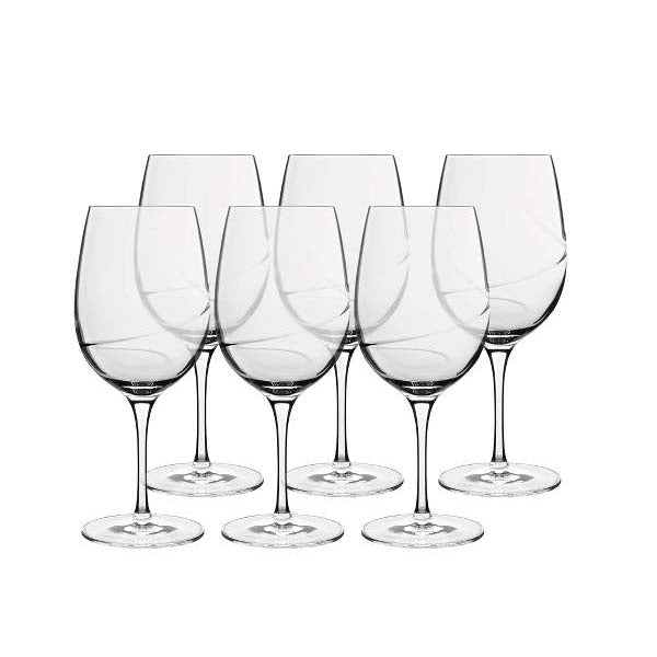 Produktbillede af Luigi Bormioli Aero Rødvinsglas 21,2 cm 48 cl 6 stk. Klar i premium kvalitet