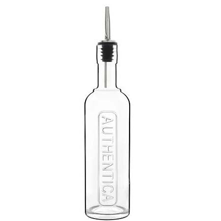 Produktbillede af Luigi Bormioli Authentica Flaske med stål-skænkeprop Dia 6,9 x 31,3 cm 50 cl Klar i premium kvalitet