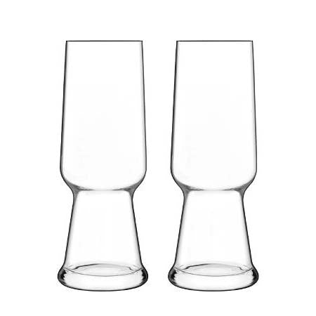 Produktbillede af Luigi Bormioli Birrateque Ølglas pilsner Dia 7,7 x 20,4 cm 54 cl 2 stk. Klar i premium kvalitet