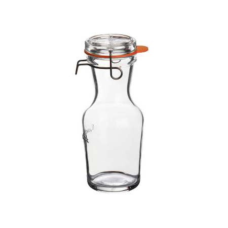 Produktbillede af Luigi Bormioli Lock Eat Karaffel med patentlåg Dia 8,7 x 21,1 cm 50 cl Klar i premium kvalitet