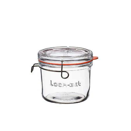 Produktbillede af Luigi Bormioli Lock Eat Sylteglas med patentlåg Dia 12 x 10,5 cm 50 cl Klar i premium kvalitet