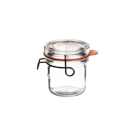 Produktbillede af Luigi Bormioli Lock Eat Sylteglas med patentlåg Dia 8,4 x 9,7 cm 20 cl Klar i premium kvalitet