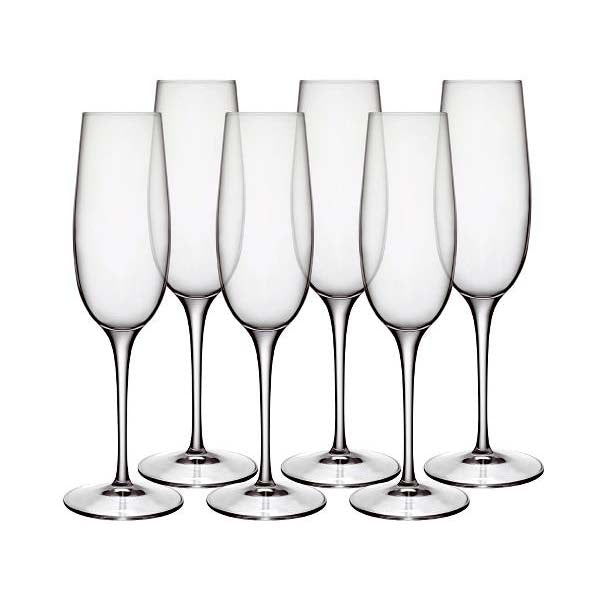 Produktbillede af Luigi Bormioli Palace Champagneglas 23,8 cm 23,5 cl 6 stk. Klar i premium kvalitet