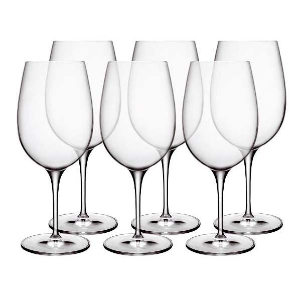 Produktbillede af Luigi Bormioli Palace Rødvinsglas stort 22,2 cm 57 cl 6 stk. Klar i premium kvalitet
