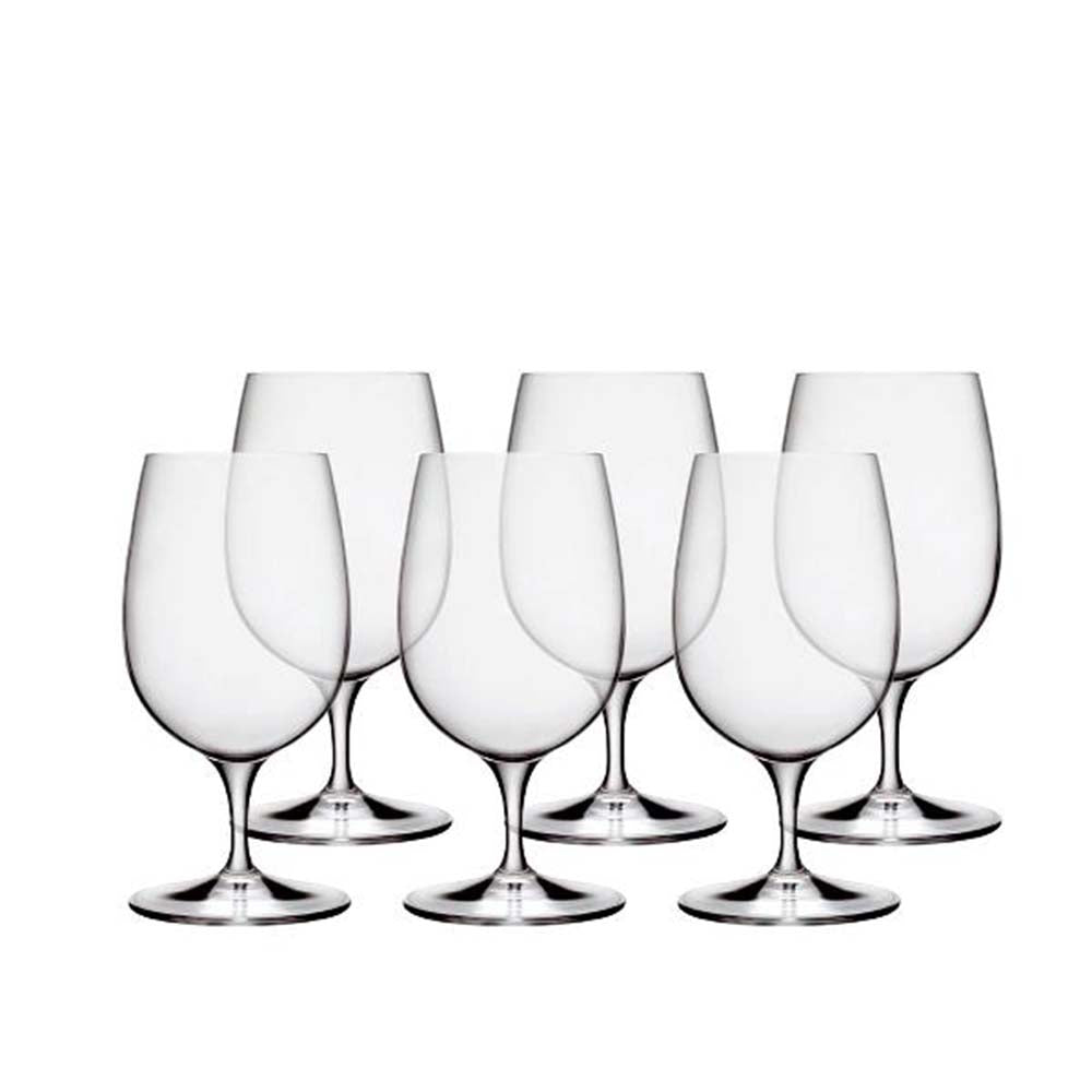 Produktbillede af Luigi Bormioli Palace Vandglas på fod 15 cm 32 cl 6 stk. Klar i premium kvalitet