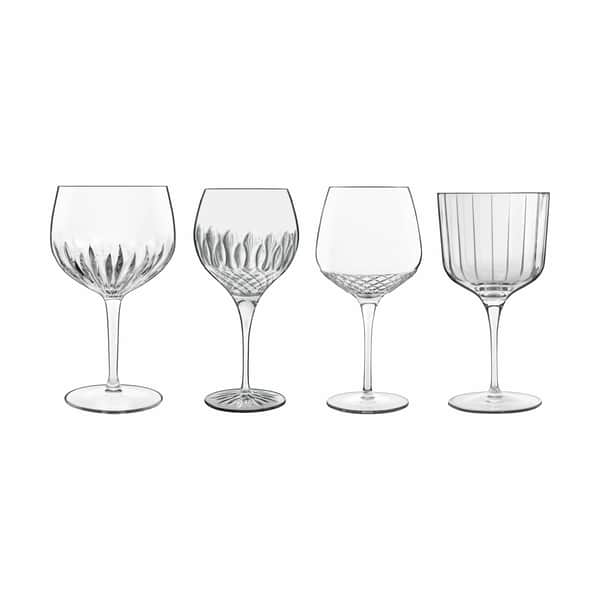 Produktbillede af Luigi Bormioli Gin & tonic-glas selection 4 stk. i premium kvalitet