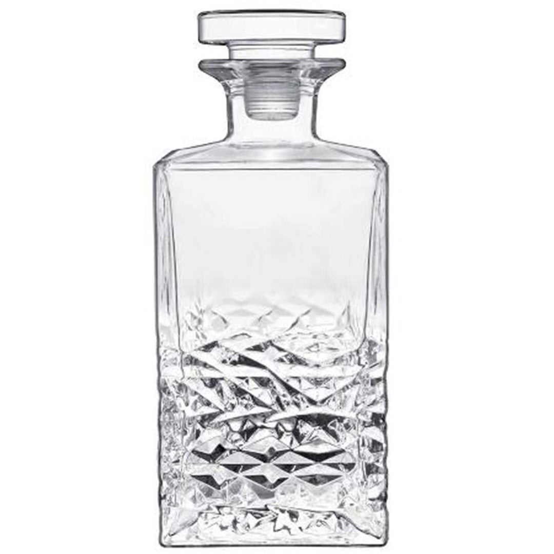 Produktbillede af Luigi Bormioli Textures Karaffel 8,5 x 8,5 x 20,7 cm 75 cl Klar i premium kvalitet