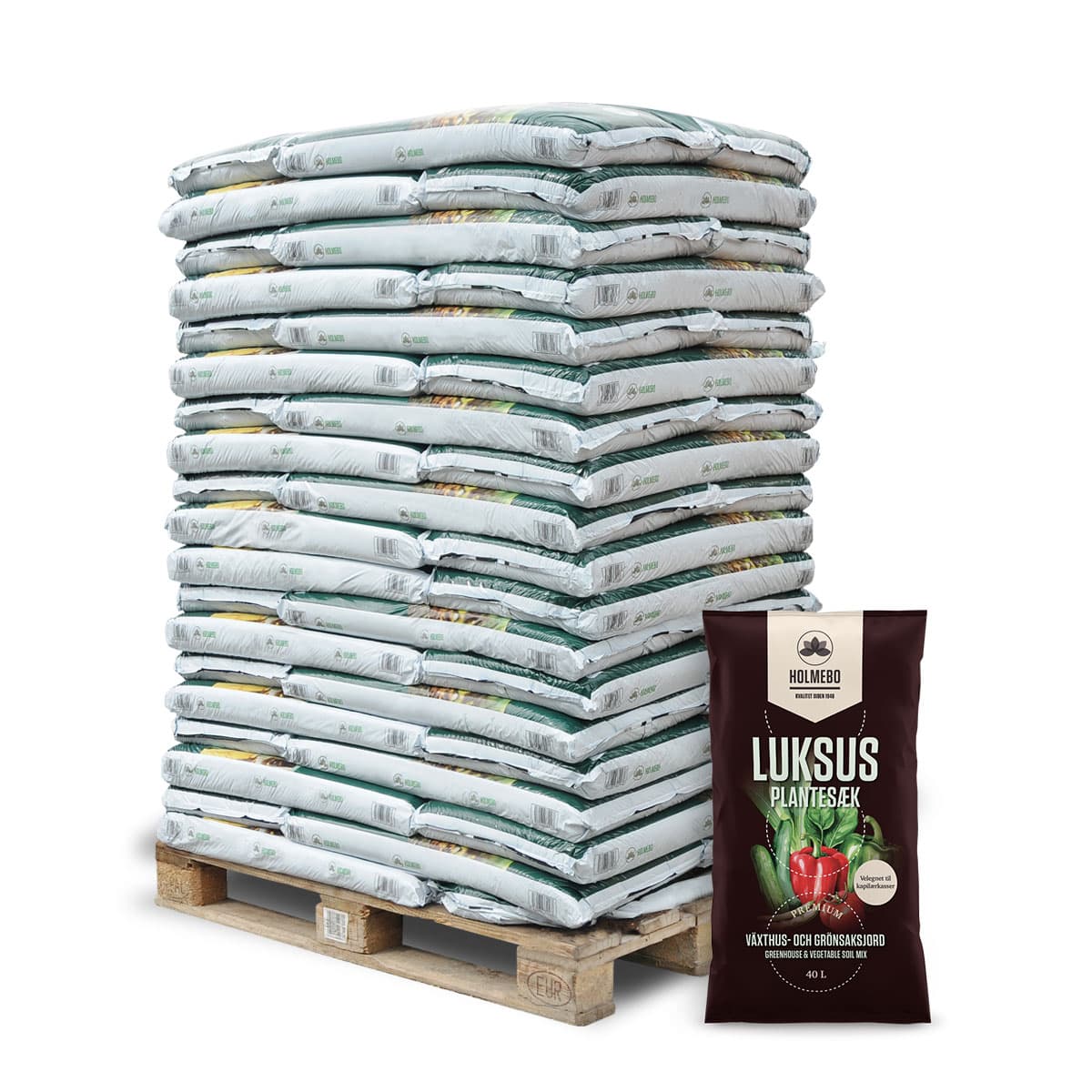 Produktbillede af Luksus plantesæk 60 x 40 liter på tilbud i høj kvalitet