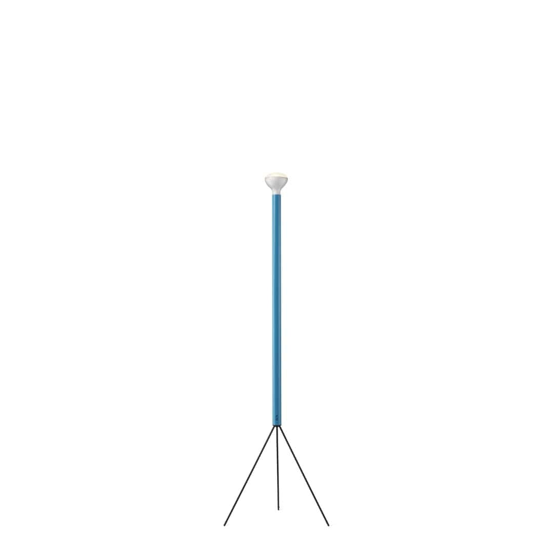 Produktbillede af Luminator Gulvlampe Lyseblå Flos i premium kvalitet