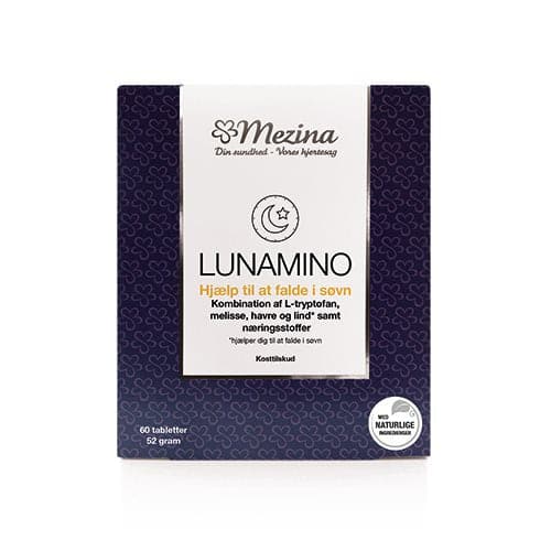 Se Mezina Lunamino 60 tabletter - DATOVARE 01/2024 ❤ Stort online udvalg i KopK ❤ Hurtig levering: 1 - 2 Hverdage samt billig fragt - Varenummer: HG-7463-1 og barcode / Ean: '5709731030656 på lager - Udsalg på Mezina Spar op til 61% - Over 312 kendte brands på udsalg