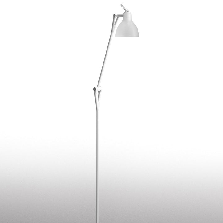 Luxy F1 Gulvlampe Mat Hvid/Mat Hvid Skærm Rotaliana