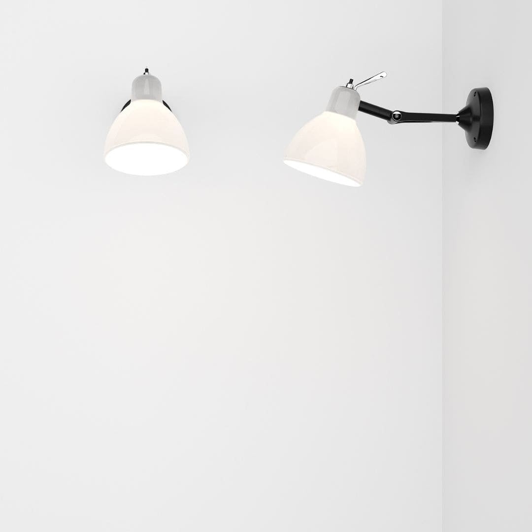 Produktbillede af Luxy Glam H0 Væg / Loftlampe Mat Hvid Rotaliana i premium kvalitet