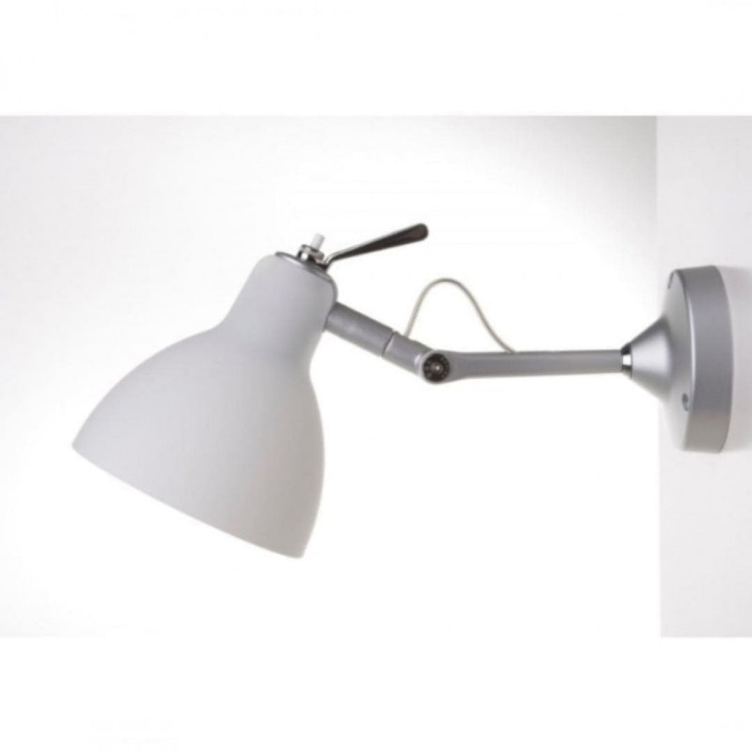 Luxy H0 Væg- og Loftlampe Mat Hvid/Blank Sort Skærm Rotaliana