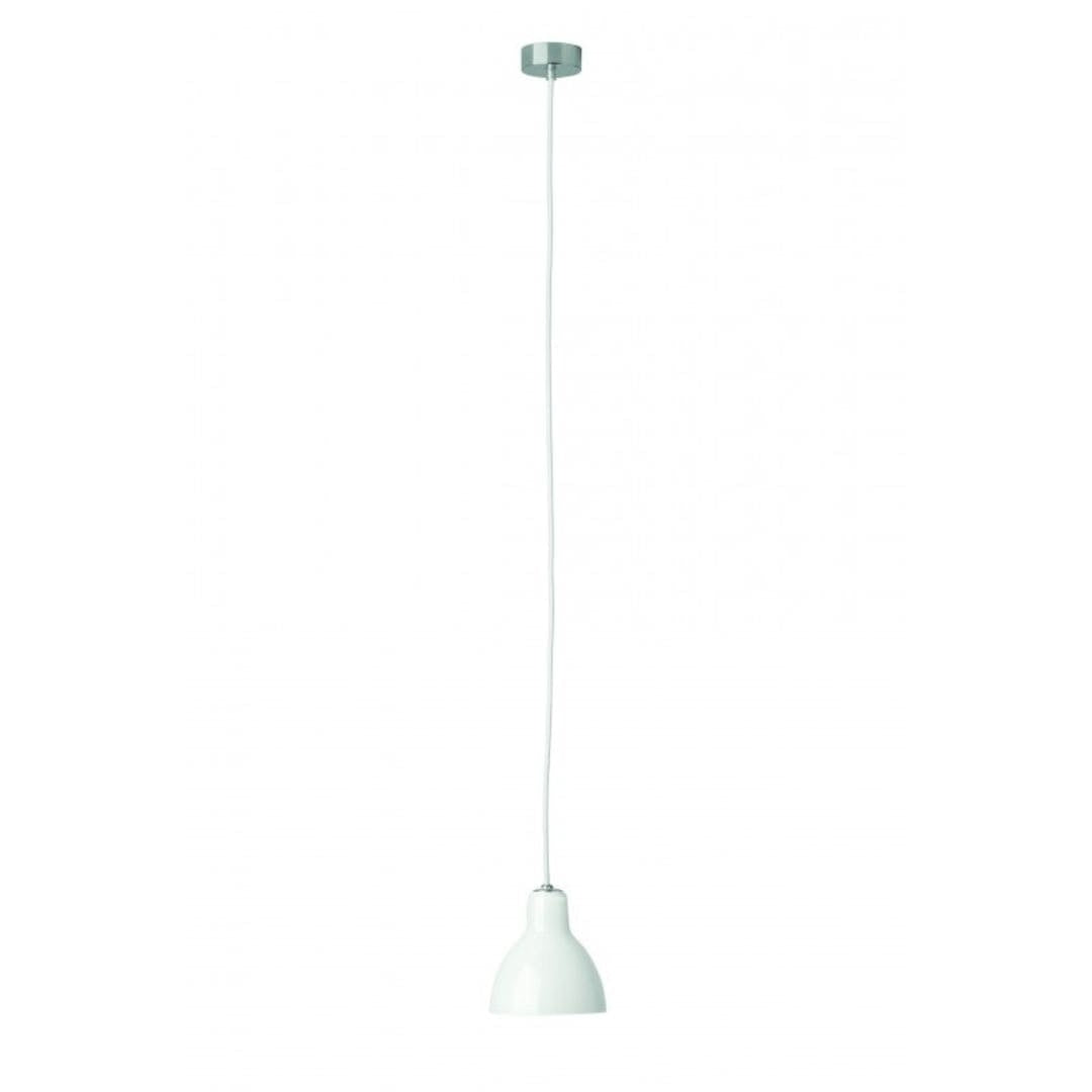 Produktbillede af Luxy H5 Pendel Hvid Ledning/Mat Hvid Skærm Rotaliana i premium kvalitet