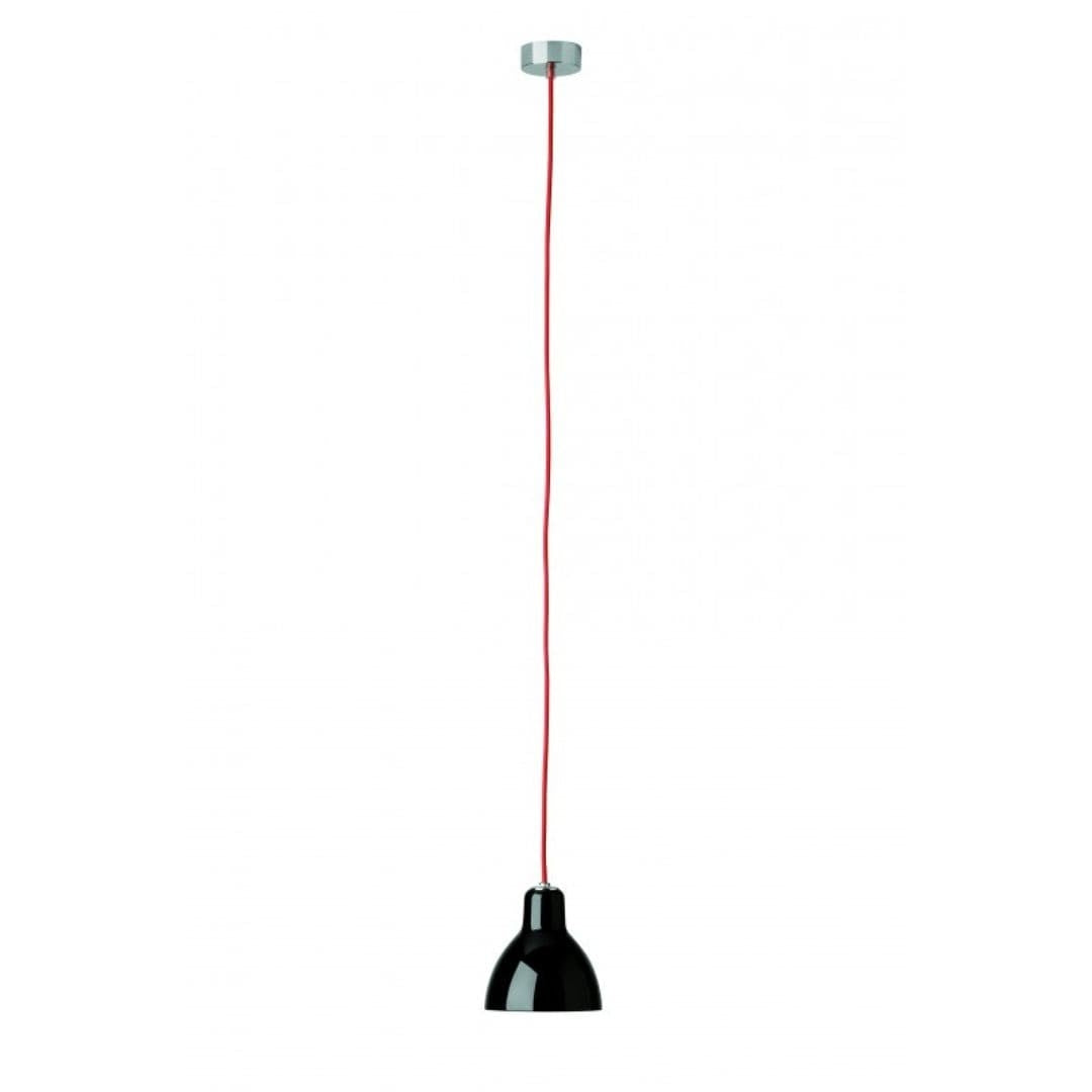 Produktbillede af Luxy H5 Pendel Rød Ledning/Blank Gul Skærm Rotaliana i premium kvalitet