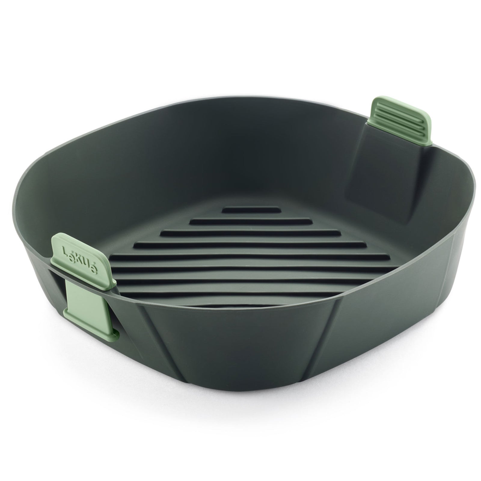 Lékué Lékué Kurv til airfryer XL, grå – frontbillede (Airfryer)