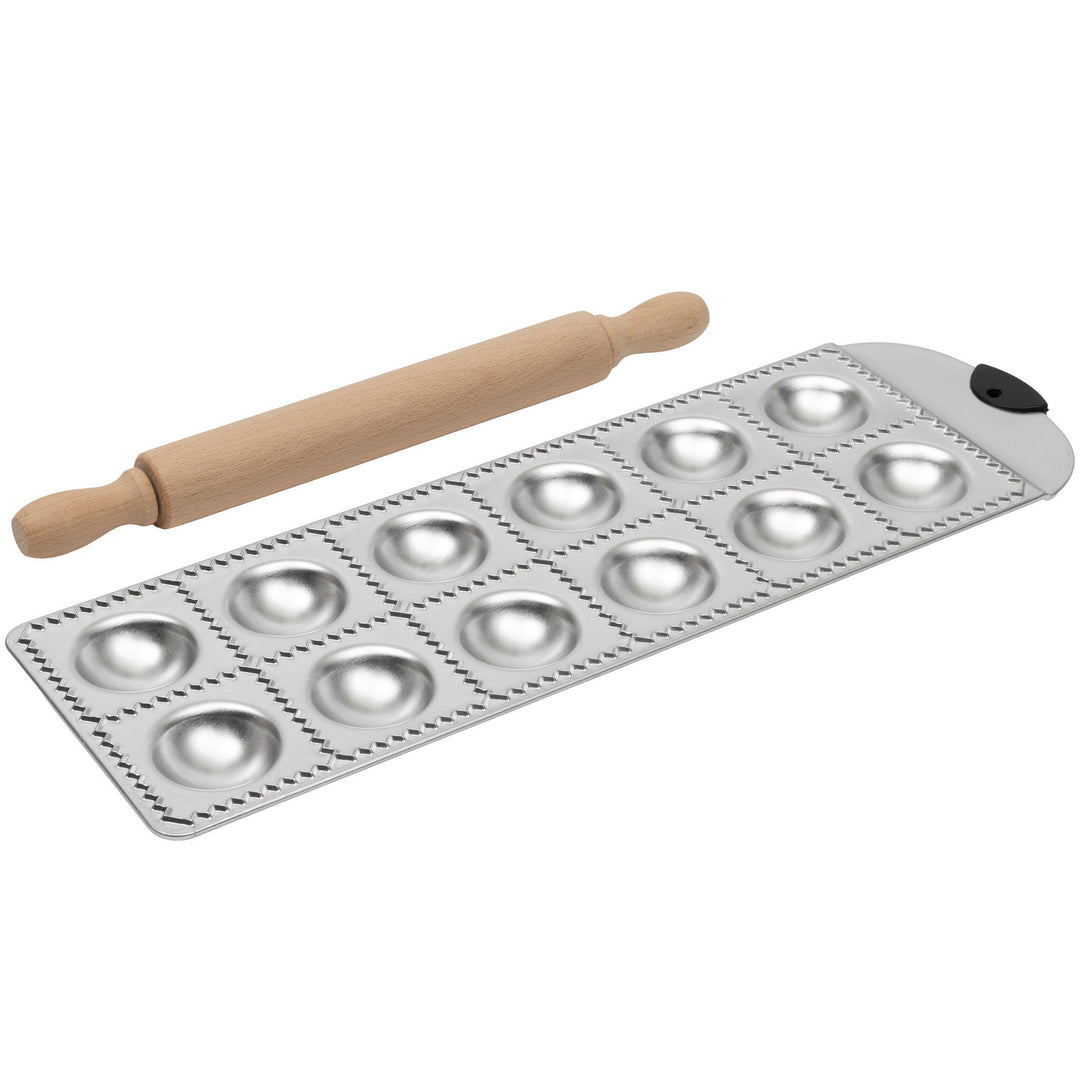 Mareld Mareld Ravioliform rund – billede i brug (Pastaform)