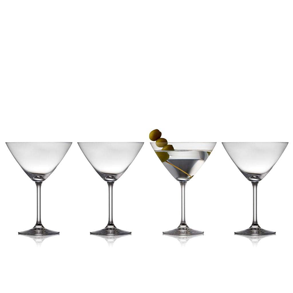 Produktbillede af Lyngby Glas Martiniglas Juvel 28cl 4 stk. i premium kvalitet