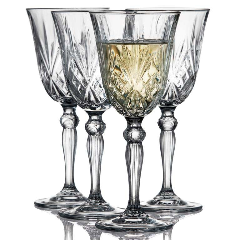 Produktbillede af Lyngby Glas Melodia Hvidvin 4 stk. i premium kvalitet
