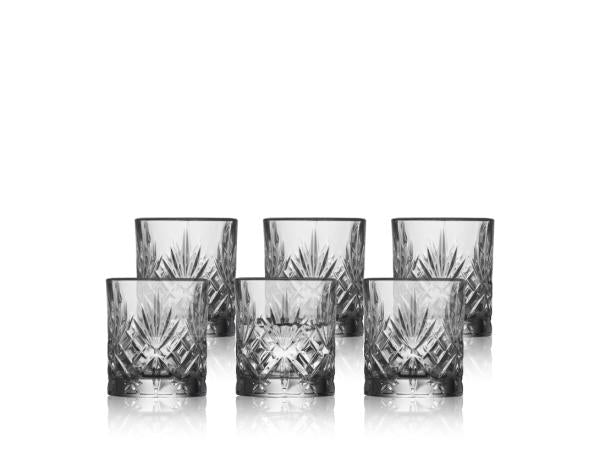 Produktbillede af Lyngby Glas Krystal Melodia Shotglas 8 cl 6 stk. i premium kvalitet