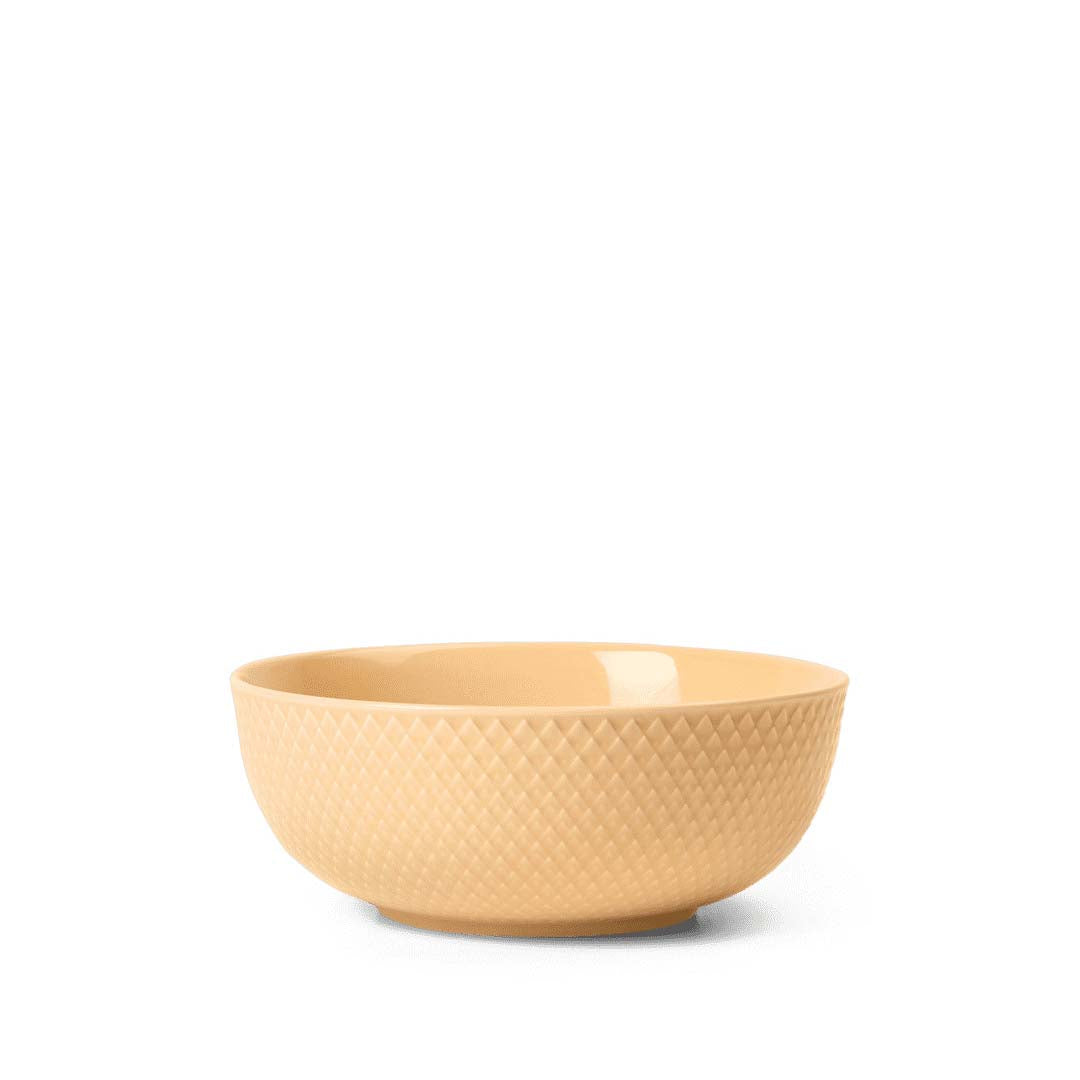 Produktbillede af Lyngby Porcelæn Rhombe Color Skål Ø15.5 cm sand i premium kvalitet