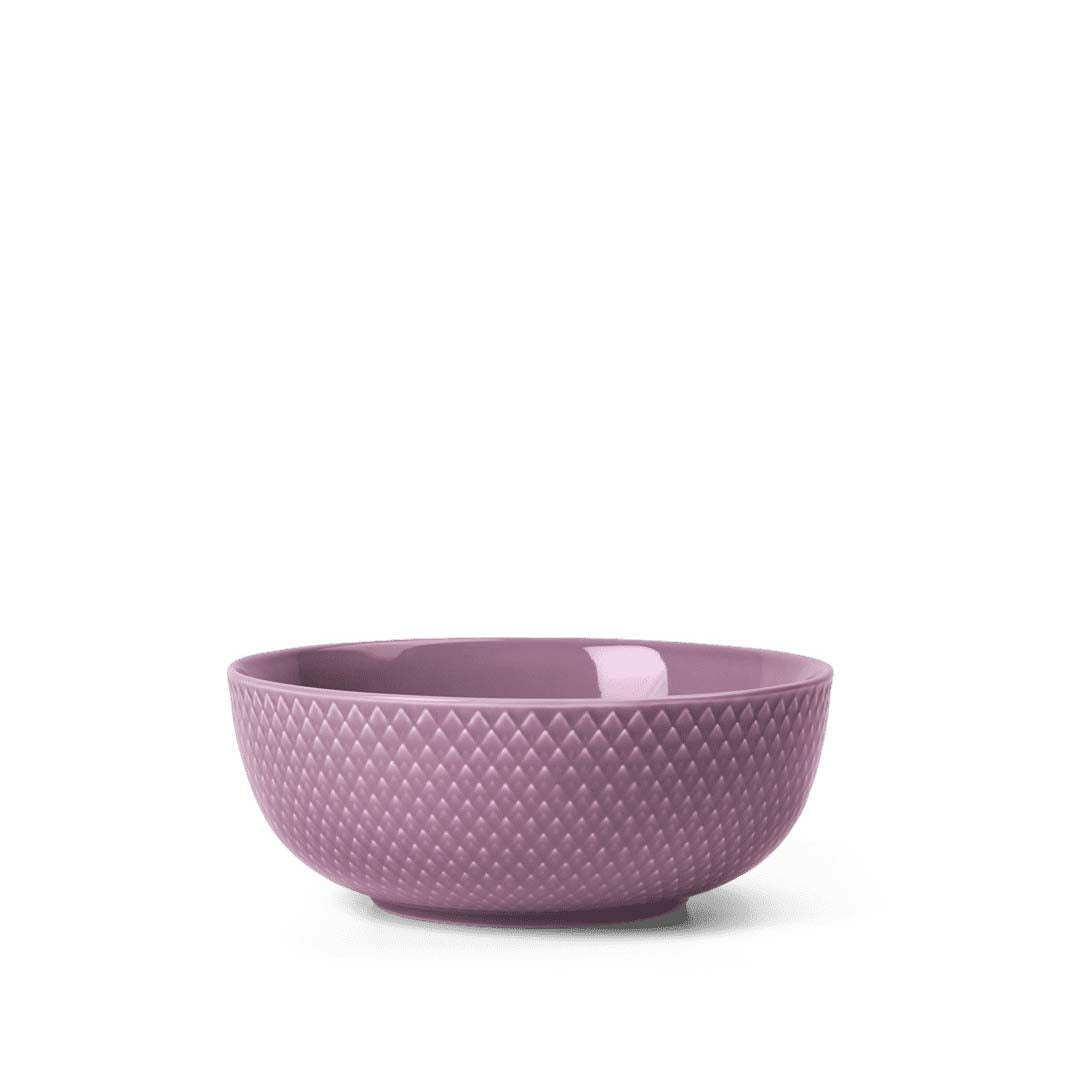 Produktbillede af Lyngby Porcelæn Rhombe Color Skål Ø15.5 cm lilla i premium kvalitet
