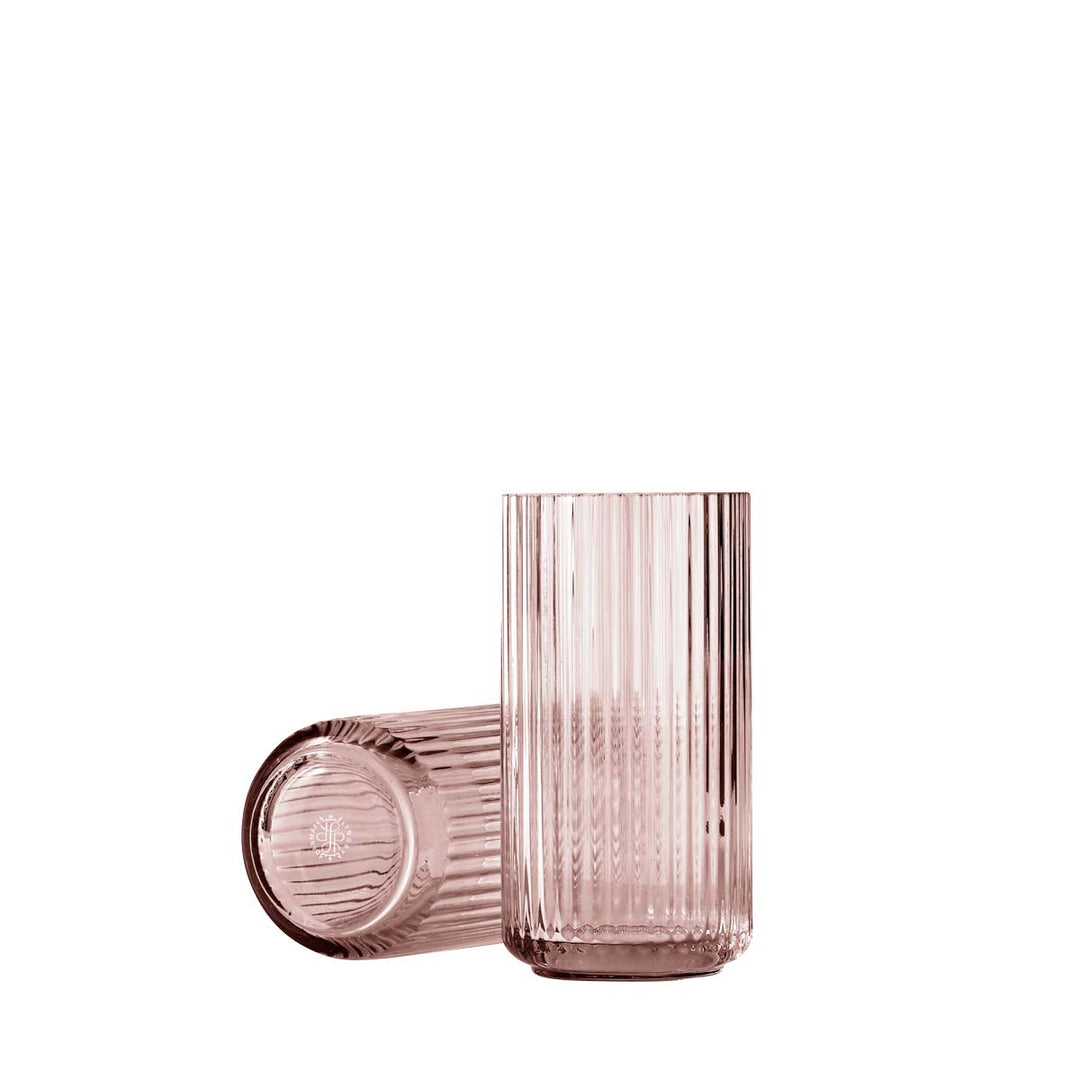 Produktbillede af Lyngby Porcelæn Lyngbyvase H20 burgundy mundblæst glas i premium kvalitet