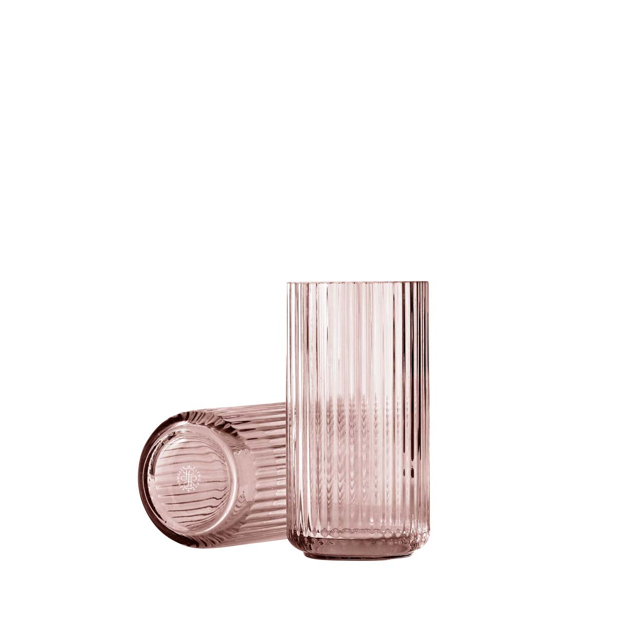 Produktbillede af Lyngby Porcelæn Lyngbyvase H20 burgundy mundblæst glas i premium kvalitet