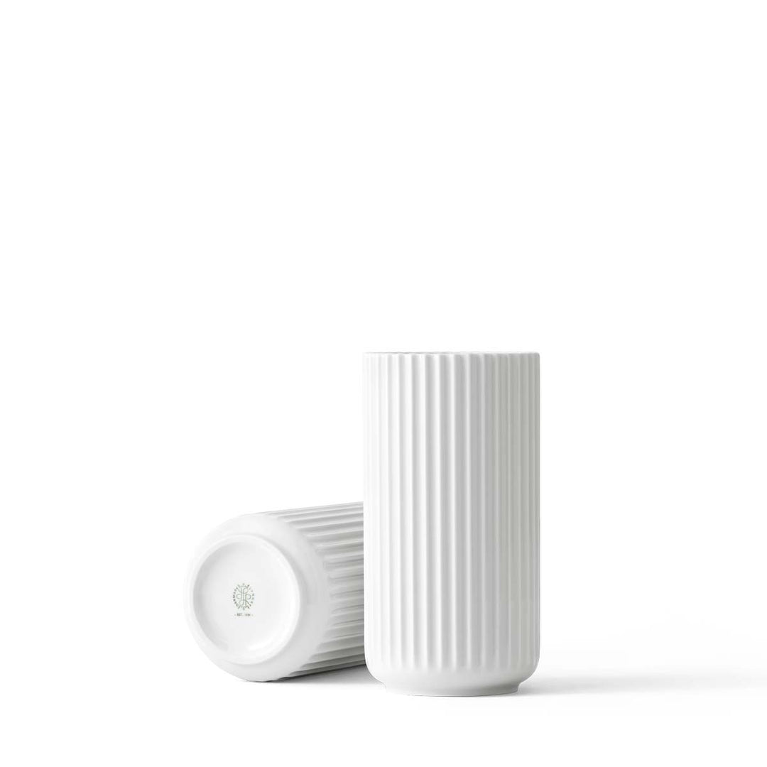 Produktbillede af Lyngby Porcelæn Lyngbyvase H20,5 hvid porcelæn i premium kvalitet