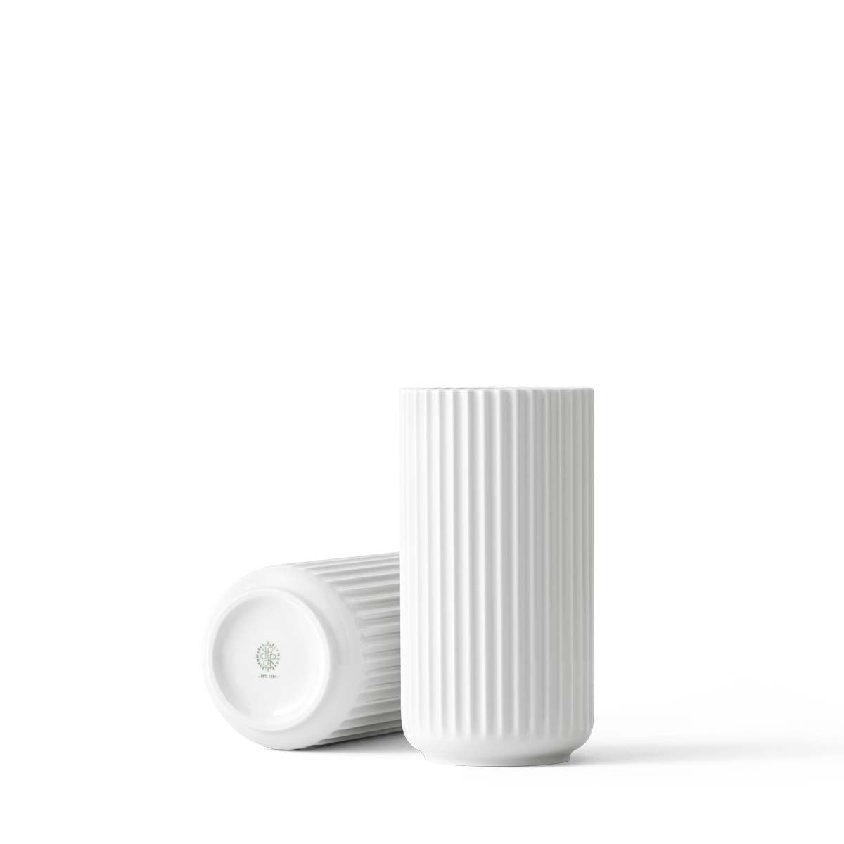 Produktbillede af Lyngby Porcelæn Lyngbyvase H20,5 hvid porcelæn i premium kvalitet