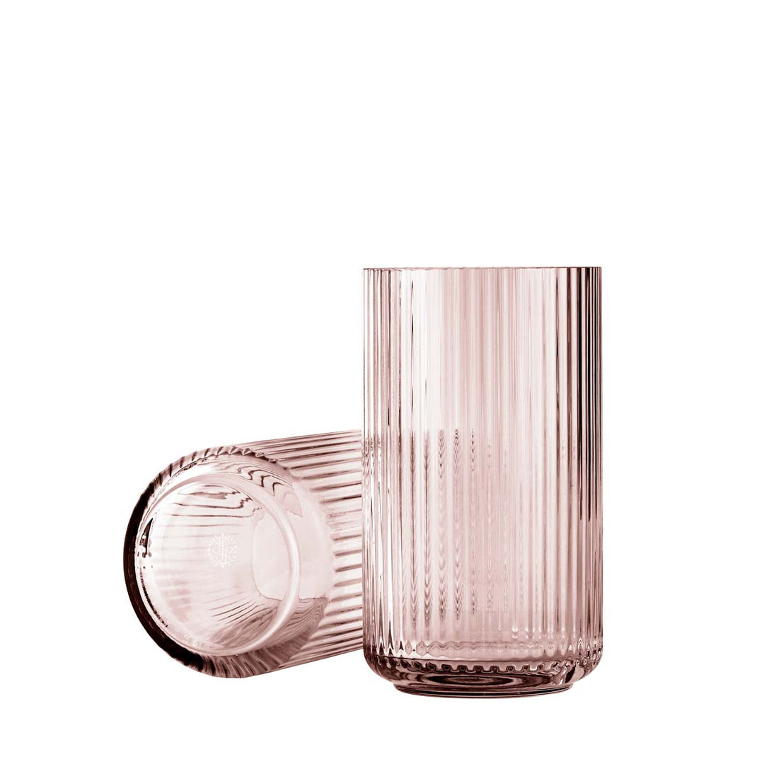 Produktbillede af Lyngby Porcelæn Lyngbyvase H25 burgundy mundblæst glas i premium kvalitet