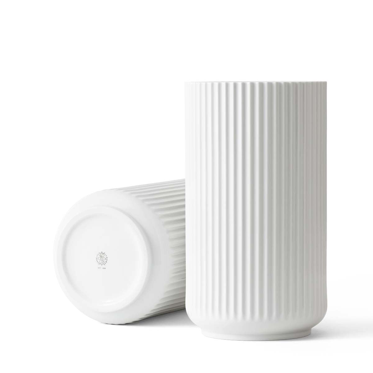 Produktbillede af Lyngby Porcelæn Lyngbyvase H31 hvid porcelæn i premium kvalitet