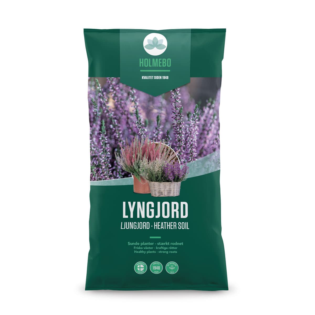 Produktbillede af Lyngjord 40 liter på tilbud i høj kvalitet
