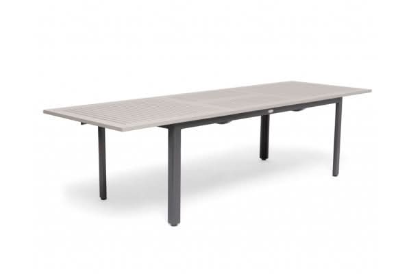 Nydala Havebord - 96x200/280 cm - Lys Grå ❤ Kæmpe udvalg i Gozomo.dk ❤ Billig fragt og hurtig levering 2 - 5 hverdage - Varenummer: HML-DK3667 / Ean: &