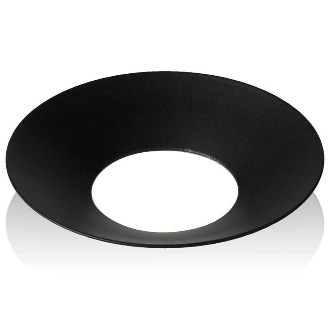 Produktbillede af Lysmanchet Maxi Sort til dia. 50 mm lys Piet Hein i premium kvalitet