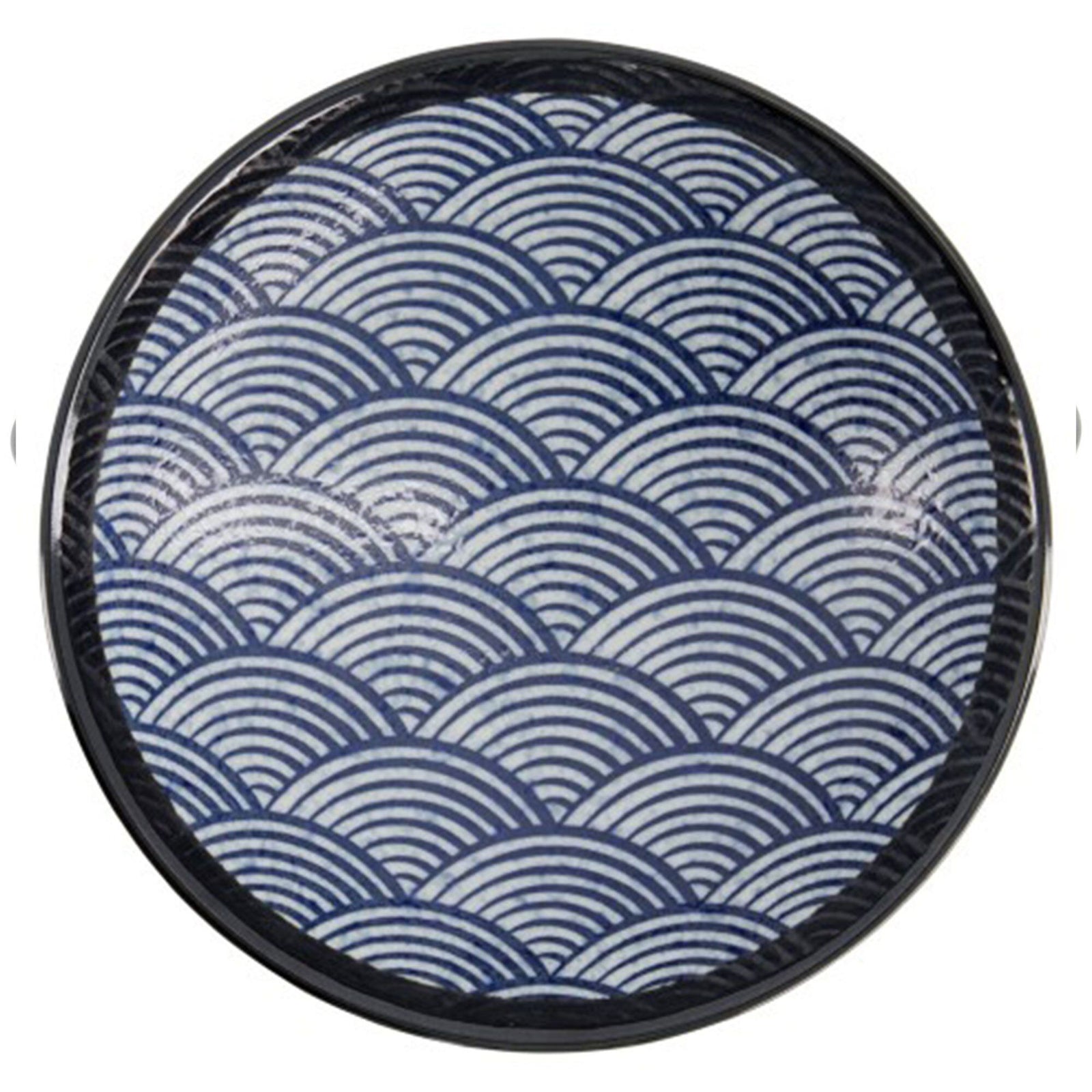 Tokyo design studio Tokyo design studio Aisai Seigaiha salatskål 25 cm – produktvisning (Salatskål)