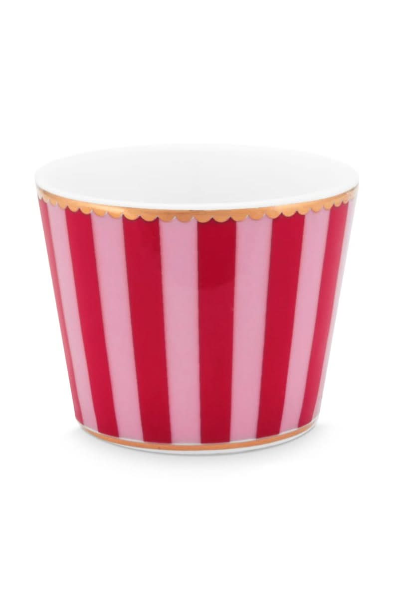 Se billigt tilbud på Egg Cup Love Birds Stripes Red-Pink fra Pip Studio. Spar op til 67% på udsalg. Hurtig levering (1-2 hverdage) og billig fragt. Varenummer: CADEC-51.011.007.