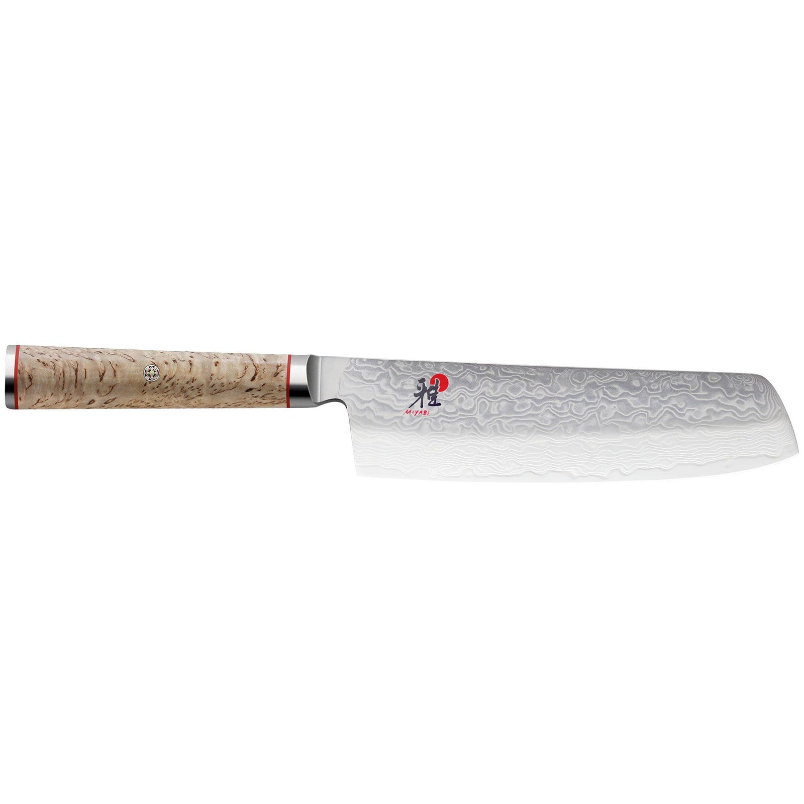 Miyabi Miyabi 5000 MCD Birch Nakiri grøntsagskniv, 17 cm – vinkelbillede (Grøntsagskniv)