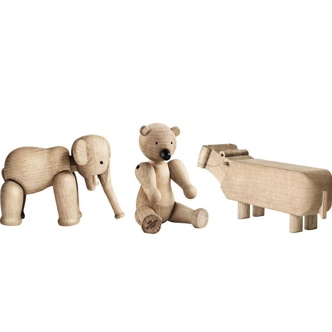 Kay bojesen Kay bojesen Liliput-sæt 3 dele, eg ❤ vinkelbillede (Træfigur)