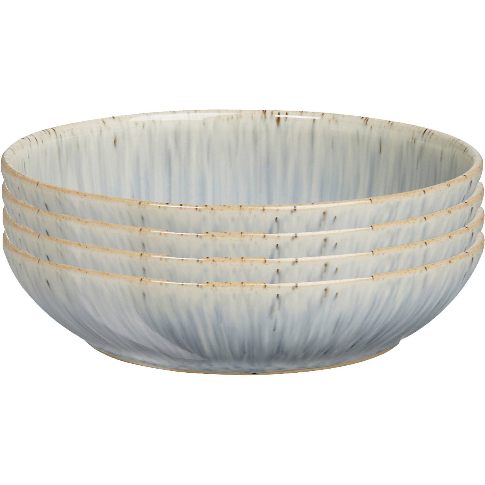 Denby Denby Halo Speckle Pastaskål 22cm 4-Pak – close-up (Pastaskål)