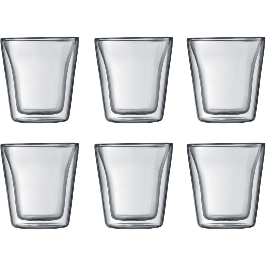 Bodum Bodum CANTEEN Dobbeltvægget glas, 6 stk. - 0,1 l ❤ frontbillede (Glas)