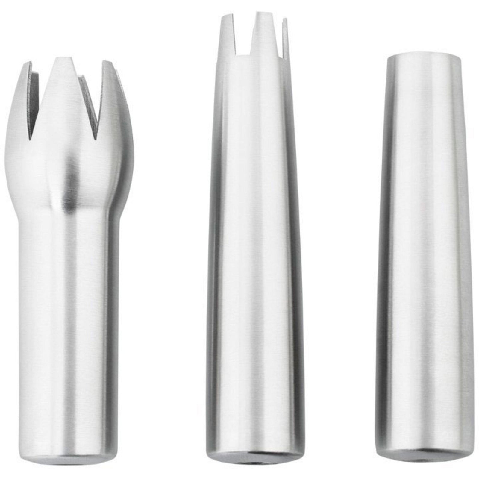 Isi Isi Tyllesæt Rustfrit Stål 3 Stk. – produktfoto (Sprøjtepose sæt)