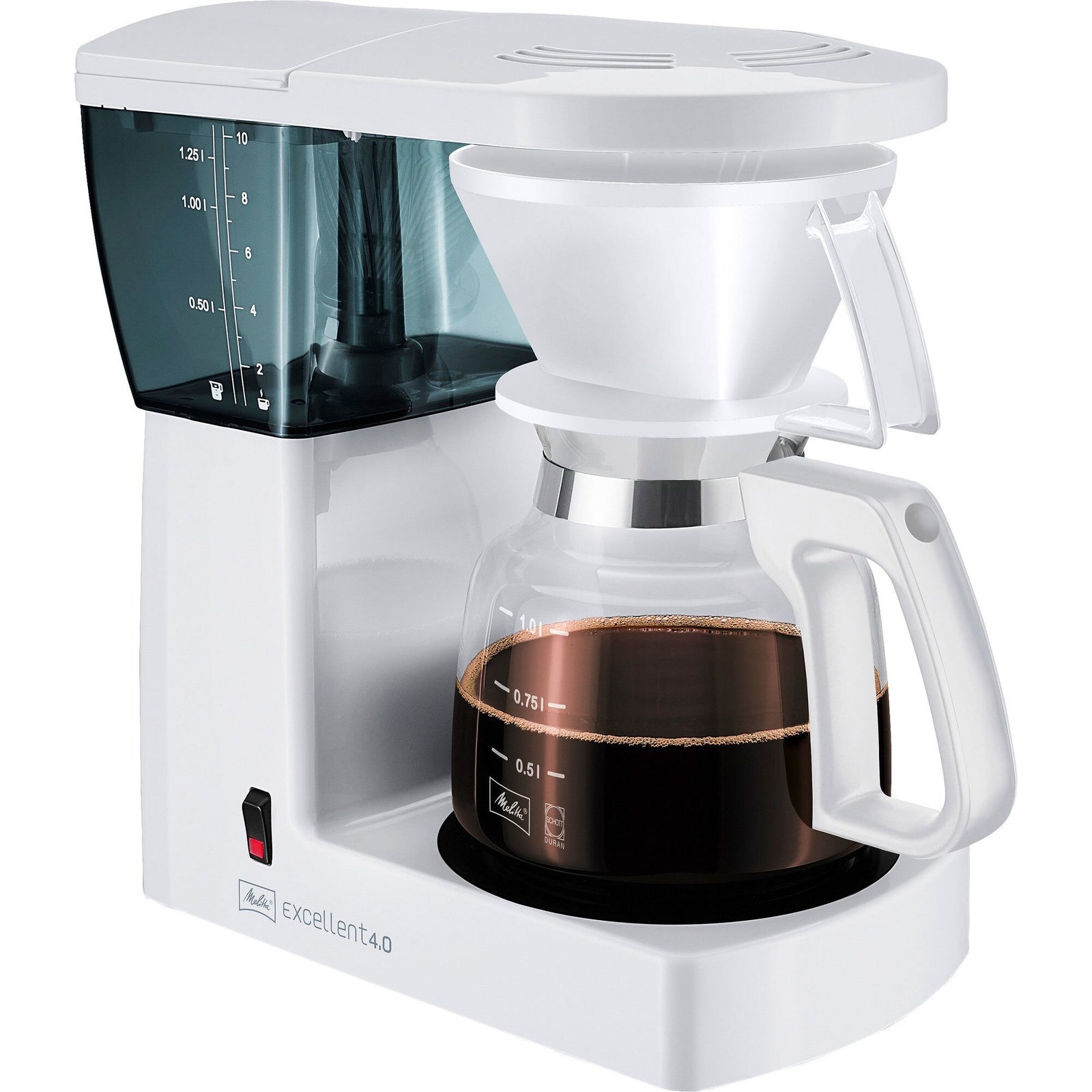 Melitta Melitta Excellent 4.0 Hvid – produktvisning (Kaffemaskiner)
