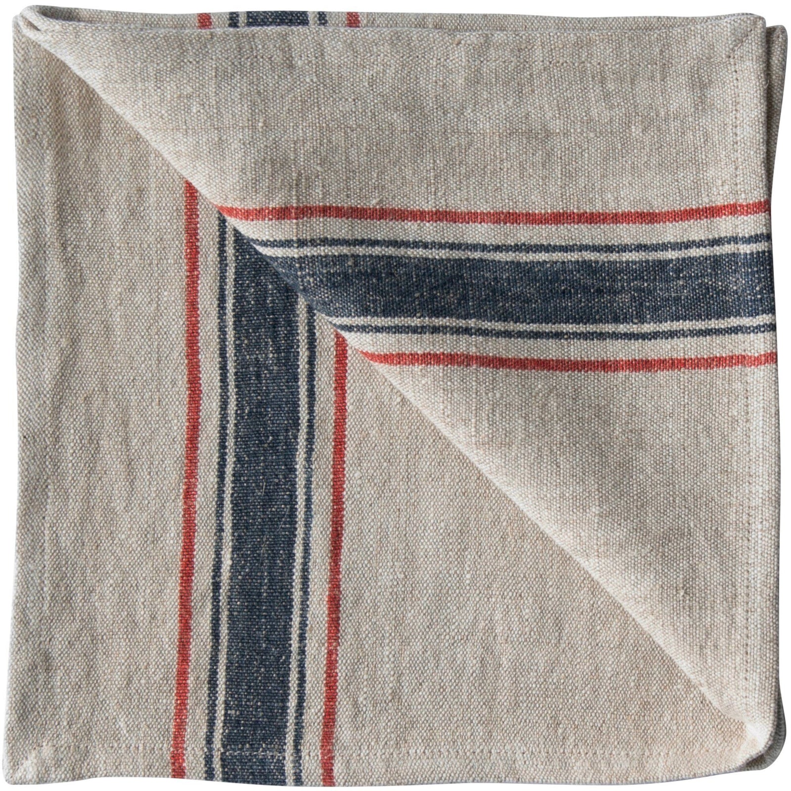 Tell me more Tell me more Astrid serviet, navy – frontbillede (Serviet)