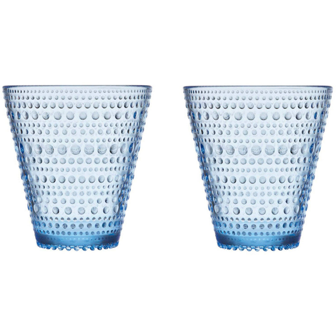 Iittala Iittala Kastehelmi drikkeglas 2 stk. aqua – vinkelbillede (Glas)